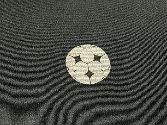 平和屋着物▽アンティーク　大正ロマン　振袖　単衣　飛鶴吉祥花文　金彩　正絹　逸品　AABB7754jh_6