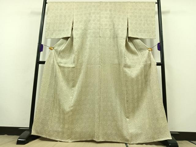 平和屋着物▽名門 藤娘きぬたや・総絞り 杢目絞り 小紋