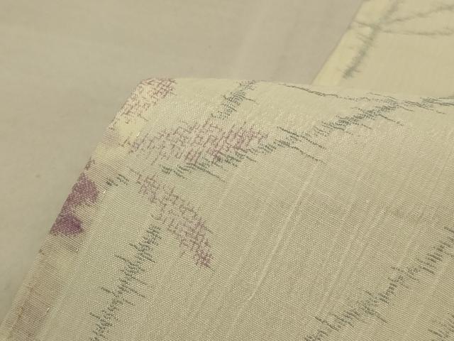 平和屋着物＊夏物　小紋　紗　舞花文　洗える着物　AABB8284jd_6
