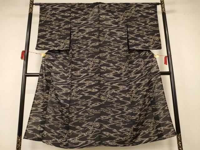 平和屋着物＊夏物　小紋　絽　霞文　正絹　逸品　AABB8306jd 平和屋着物＊夏物 小紋 絽 霞文 正絹 逸品 AABB8306jd