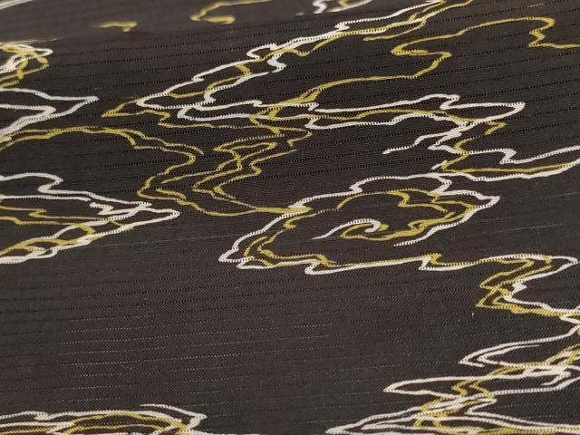 平和屋着物＊夏物　小紋　絽　霞文　正絹　逸品　AABB8306jd_5