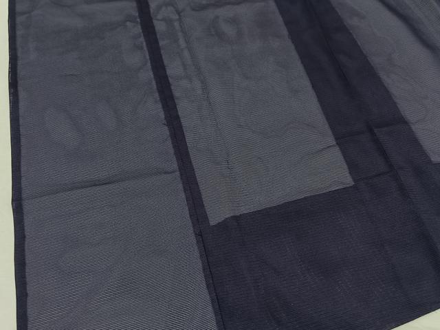 平和屋着物▽道行コート スリーシーズン 春夏秋 塵除け 深紫色 正絹