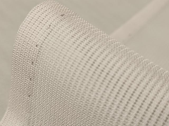 平和屋着物＊夏物 訪問着 縦絽 草花文 鈴乃屋扱い 正絹 逸品 AABB8614st