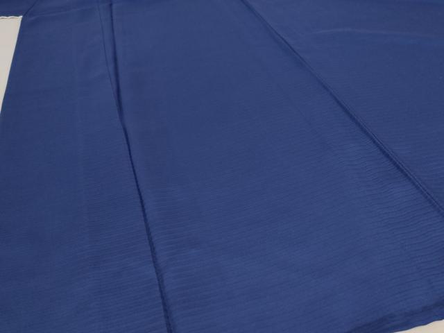平和屋着物＊夏物 色無地 絽 紺青色 正絹 逸品 未使用 AABB8620st