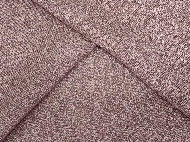 平和屋着物＊夏物　小紋　絽　草花文　正絹　逸品　AABB8622st