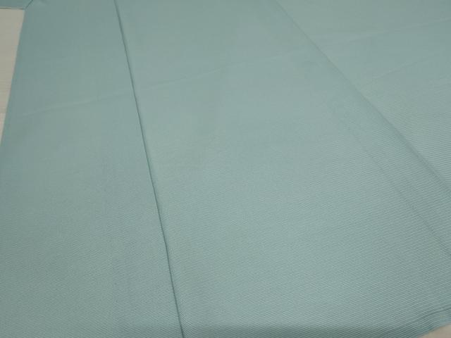 平和屋着物＊夏物　色無地　絽　空色　正絹　逸品　AABB8672st