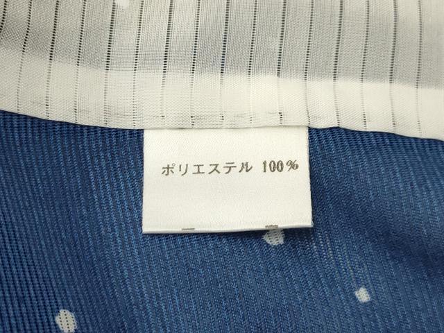 平和屋着物＊夏物　小紋　絽　霞文　洗える着物　AABB8782sx_7