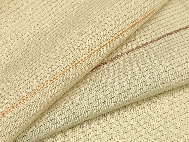 平和屋着物＊夏物　小紋　絽　霞文　暈し染め　洗える着物　AABB8801sx