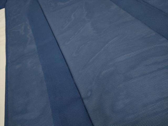 平和屋着物＊夏物 色無地 絽 深縹色 洗える着物 AABB8807sx