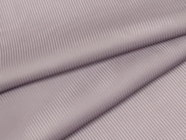平和屋着物＊夏物　色無地　縦絽　浅紫色　洗える着物　AABB8845sx
