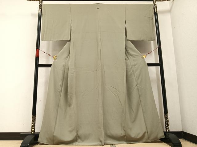 平和屋着物○江戸小紋 鮫小紋柄 正絹 逸品 AABC0618ph