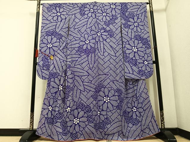 平和屋着物●豪華振袖　総絞り　花尽くし　正絹　逸品　AABC0620ph