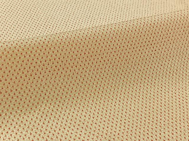 平和屋着物▽お召 単衣 本場越後小絣 証紙付き 正絹 逸品 AABC0700jh