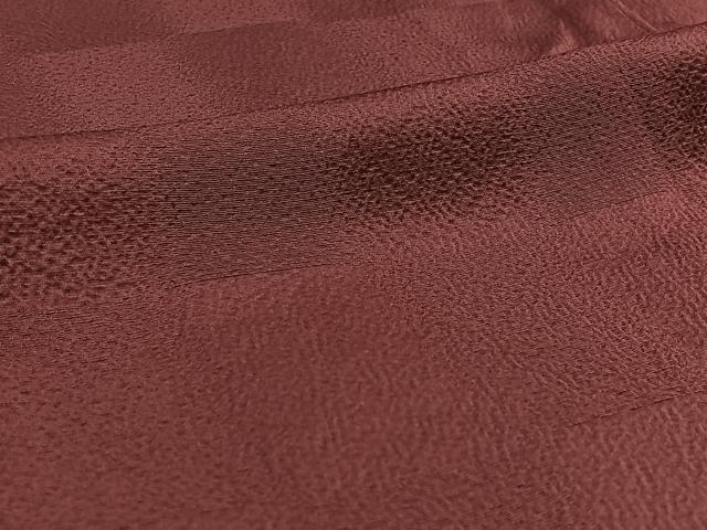 平和屋着物▽世界的友禅作家 千地泰弘 色無地 単衣 市松