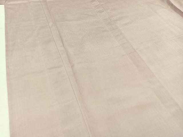 平和屋着物▽本場大島紬　単衣　薄柿色　正絹　逸品　AABC0716jh_3