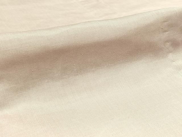 平和屋着物▽本場大島紬　単衣　薄柿色　正絹　逸品　AABC0716jh_5