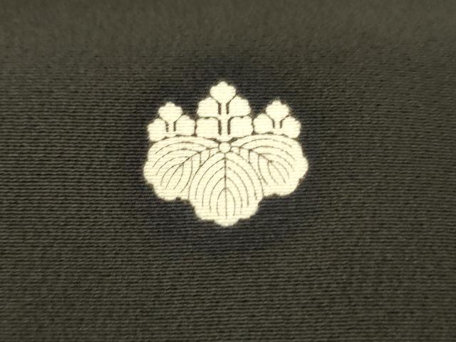 平和屋着物●彩友禅作家　金彩の魔術師　堀省平　金煌織　黒留袖　枝葉文　金彩　正絹　逸品　AABC0937ma