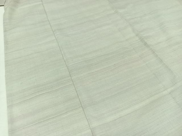 平和屋着物▽上質な紬 　単衣　横段文 　正絹　逸品　未使用　AABC1224jh_3