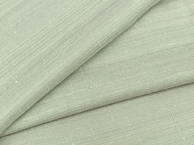 平和屋着物▽上質な紬 　単衣　横段文 　正絹　逸品　未使用　AABC1224jh