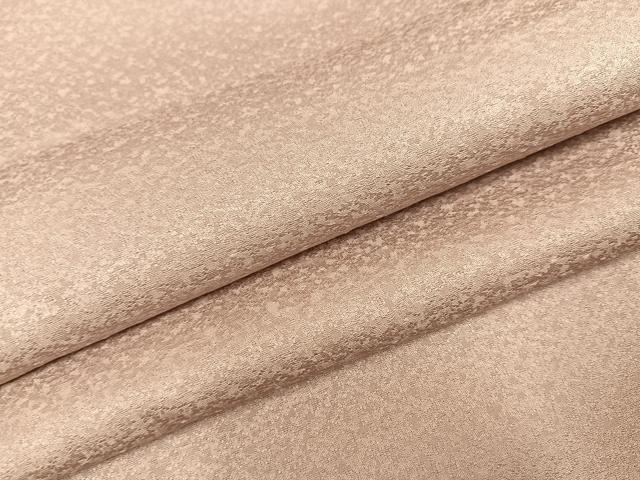 平和屋着物●上質な色無地　水柿色　正絹　逸品　AABC1722ph