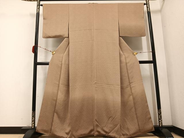 平和屋着物●訪問着　江戸小紋　吉祥文　暈し染め　正絹　逸品　AABC1769ph