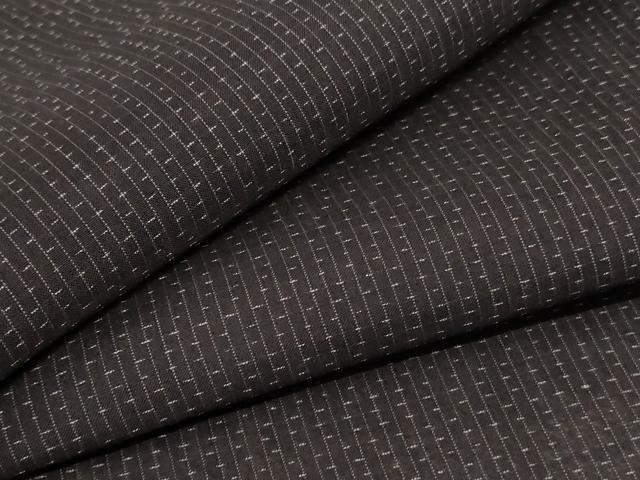 平和屋着物＊夏物　本場大島紬　夏大島　格子　正絹　逸品　AABC1836jd