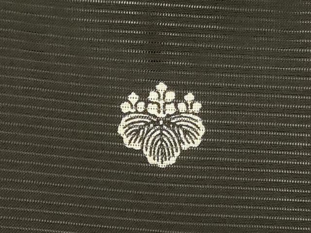 平和屋着物＊夏物 黒留袖 絽 花車文 金彩 洗える着物 AABC1844jd