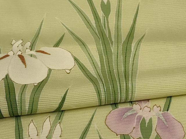 平和屋着物＊夏物　訪問着　絽　草花文　金銀彩　正絹　逸品　AABD4636jd 平和屋着物＊夏物 小紋 絽 草花文 金銀彩 正絹 逸品 AABC1890jdの通販