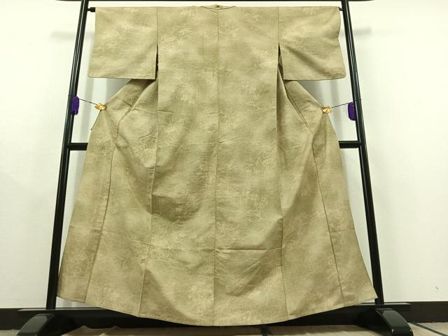 平和屋着物∴夏物 浴衣 有松鳴海絞り 流水舞蝶花文 綿 逸品 CABD2632ng