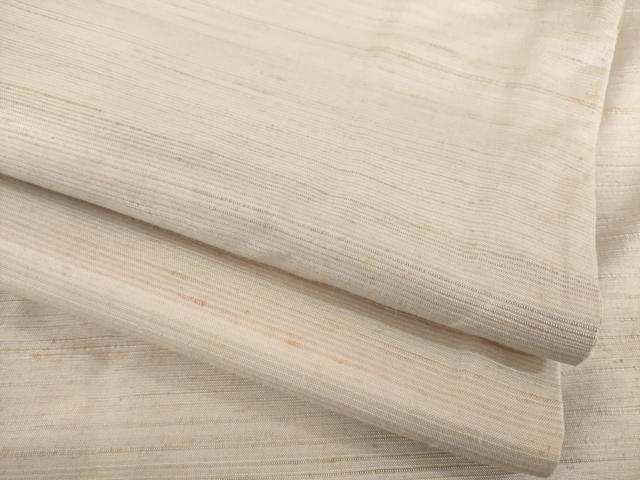 平和屋着物●紅花紬　米沢　霞文　正絹　逸品　AABC3278ck