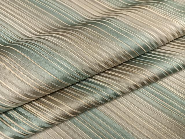 平和屋着物●上質な小紋　斜縞　正絹　逸品　未使用　AABC3374ph