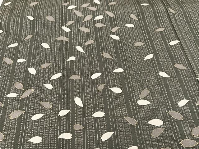 平和屋着物○訪問着 桜花弁 金彩 正絹 逸品 AABC3378ph