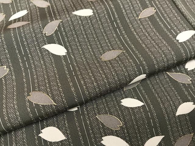 平和屋着物○訪問着 桜花弁 金彩 正絹 逸品 AABC3378ph