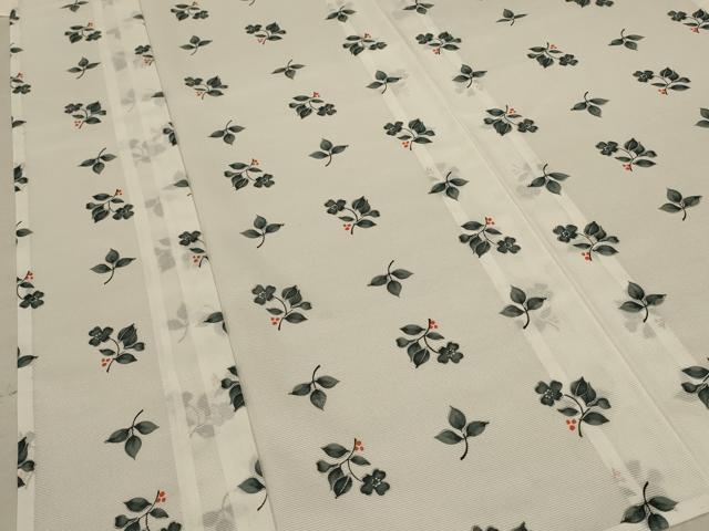 平和屋着物＊夏物 小紋 絽 草花文 洗える着物 AABC3415jd