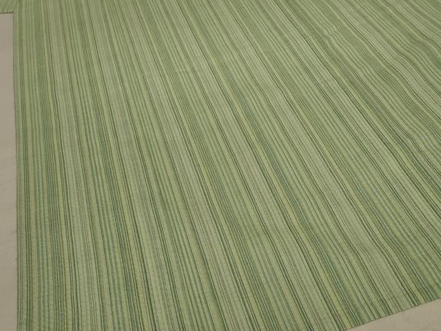 平和屋着物∴夏物　男性　阿波しじら織　浴衣　縞　綿　逸品　AABC3504jd_2