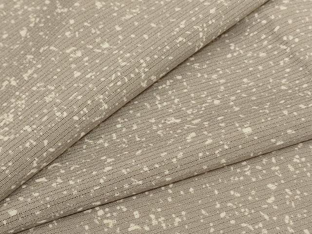 平和屋着物＊夏物　小紋　絽縮緬　霞文　正絹　逸品　AABC3512jd