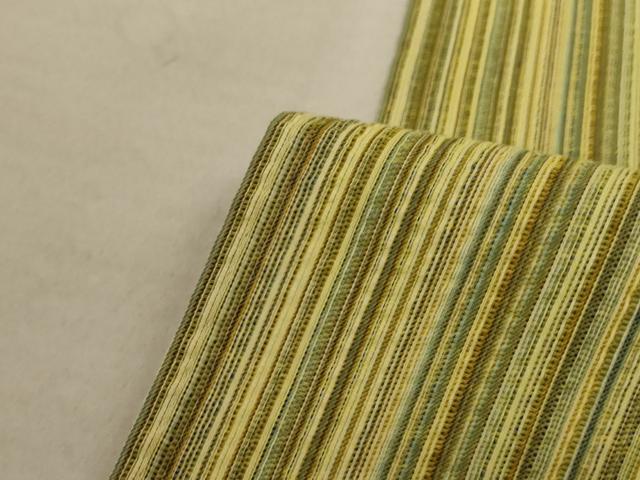 平和屋着物∴夏物　男性　阿波しじら織　浴衣　縞　キングサイズ　綿　逸品　AABC3515jd_6