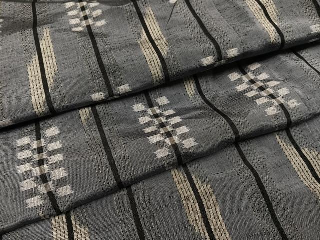 平和屋着物●上質な紬　間道　正絹　逸品　AABC3641ph