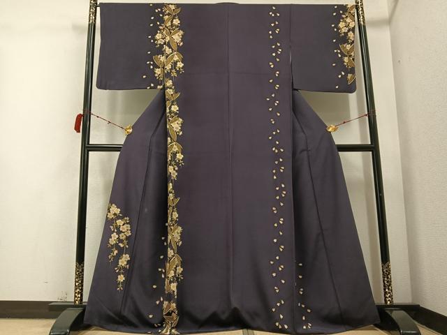 平和屋着物●訪問着　桜間道　正絹　逸品　AABC3709ph