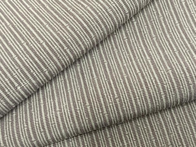 平和屋着物▽上質な小紋　単衣　竹　正絹　逸品　AABC3821fy