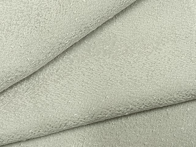 平和屋着物▽上質な色無地　単衣　白花色　正絹　逸品　AABC4008fy