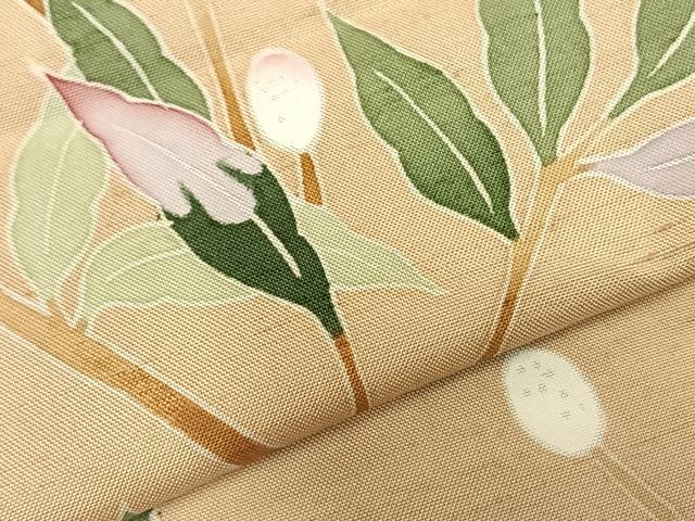 平和屋着物▽本加賀友禅作家 成竹登茂男 訪問着 単衣