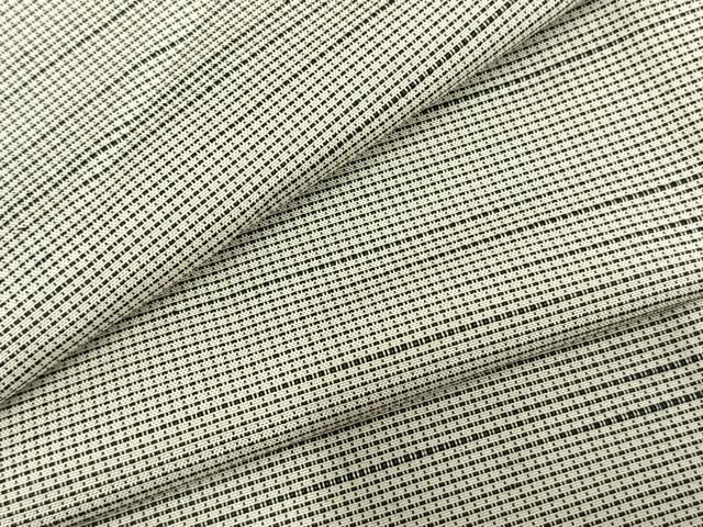 平和屋着物▽男性　紬　単衣　格子　正絹　逸品　AABC4117fy