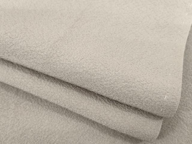 平和屋着物●上質な色無地　鳩羽鼠色　正絹　逸品　AABC4167ck