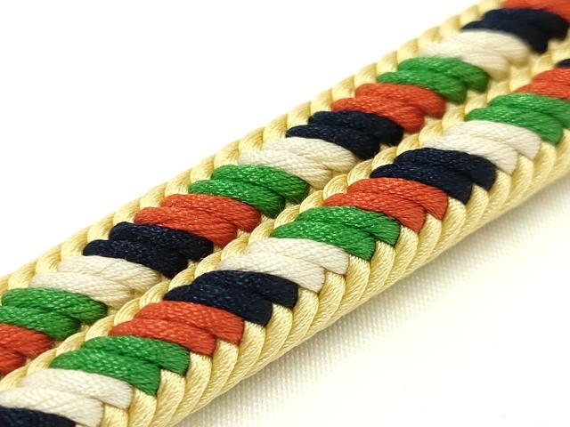 平和屋着物●極上　有職組紐道明　帯締め　奈良組　宮内庁御用　国立博物館御用　東京芸術大学御用　逸品　AABC4249ay