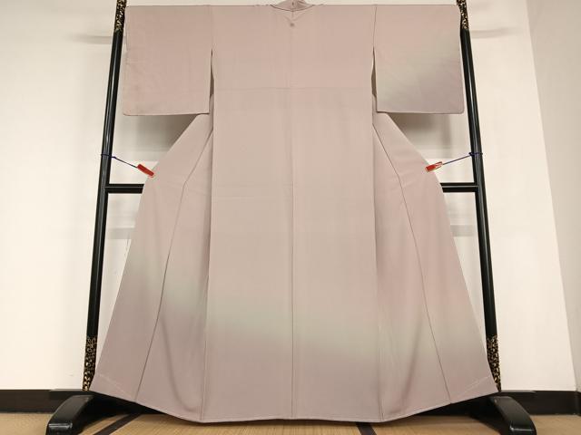 平和屋着物●訪問着　霞文　暈し染め　正絹　逸品　AABC4975zg