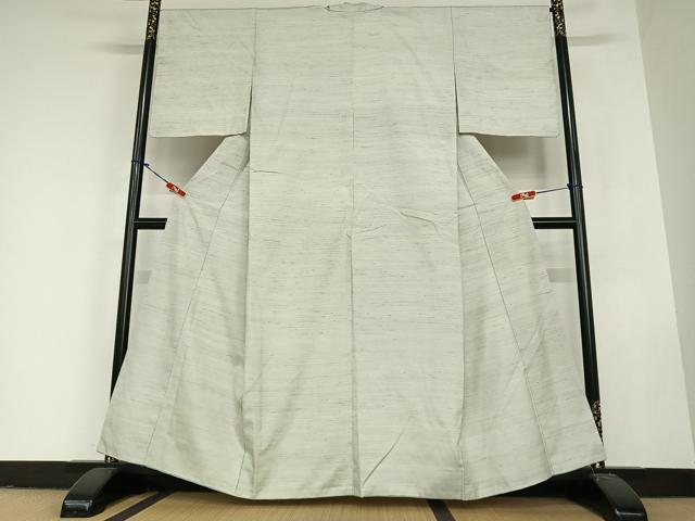 平和屋着物●紅花紬　米沢　横段文　正絹　逸品　AABC5082zg 平和屋着物○紅花紬 米沢 横段文 正絹 逸品 AABC5082zg