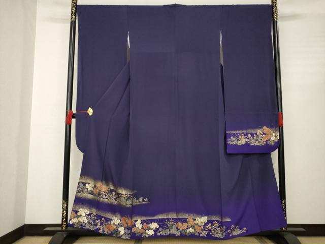 平和屋着物●TOKI志すい キモノモードオリジナルブランド　振袖　草花文　金彩　正絹　逸品　AABC5617ck