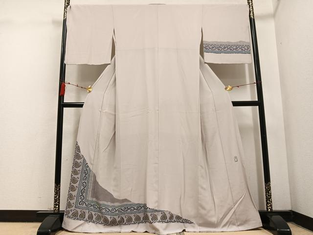 平和屋着物●訪問着　作家物　林川信夫　花尽くし　正絹　逸品　AABC6008ph