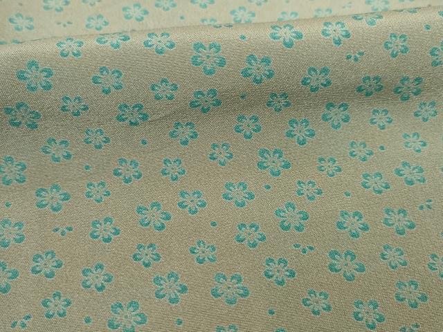 平和屋着物●長襦袢　無双仕立て　小花文　正絹　逸品　AABC6103ck 平和屋着物○長襦袢 無双仕立て 小花文 正絹 逸品 AABC6103ck